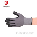HESPAX EN388 Black Nylon Microfoam Nitrile revestido